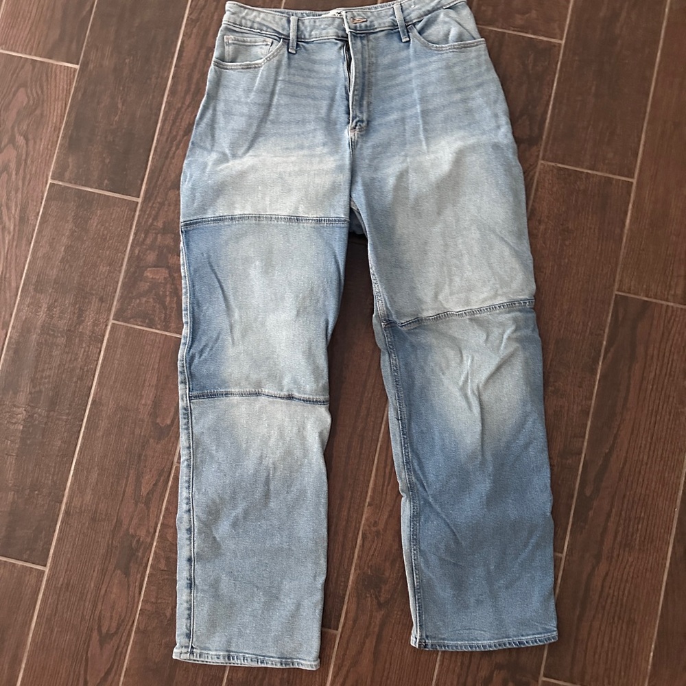 Curvy high rise dad Jean